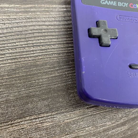 Nintendo Game Boy Color CGB-001 Grape Purple OEM Tested Works - Picture 2 of 10
